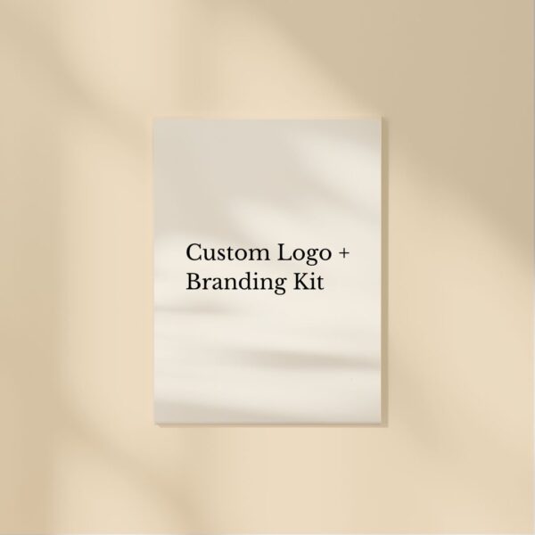 Custom Logo + Branding Kit