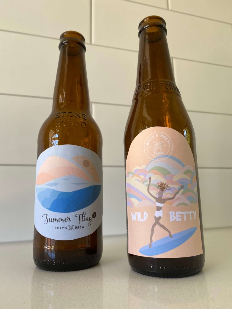 Wild Betty and Summer Fling label